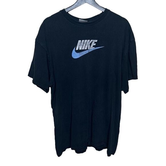 Y2K Vintage Nike Logo T Shirt XL - Picture 1 of 4